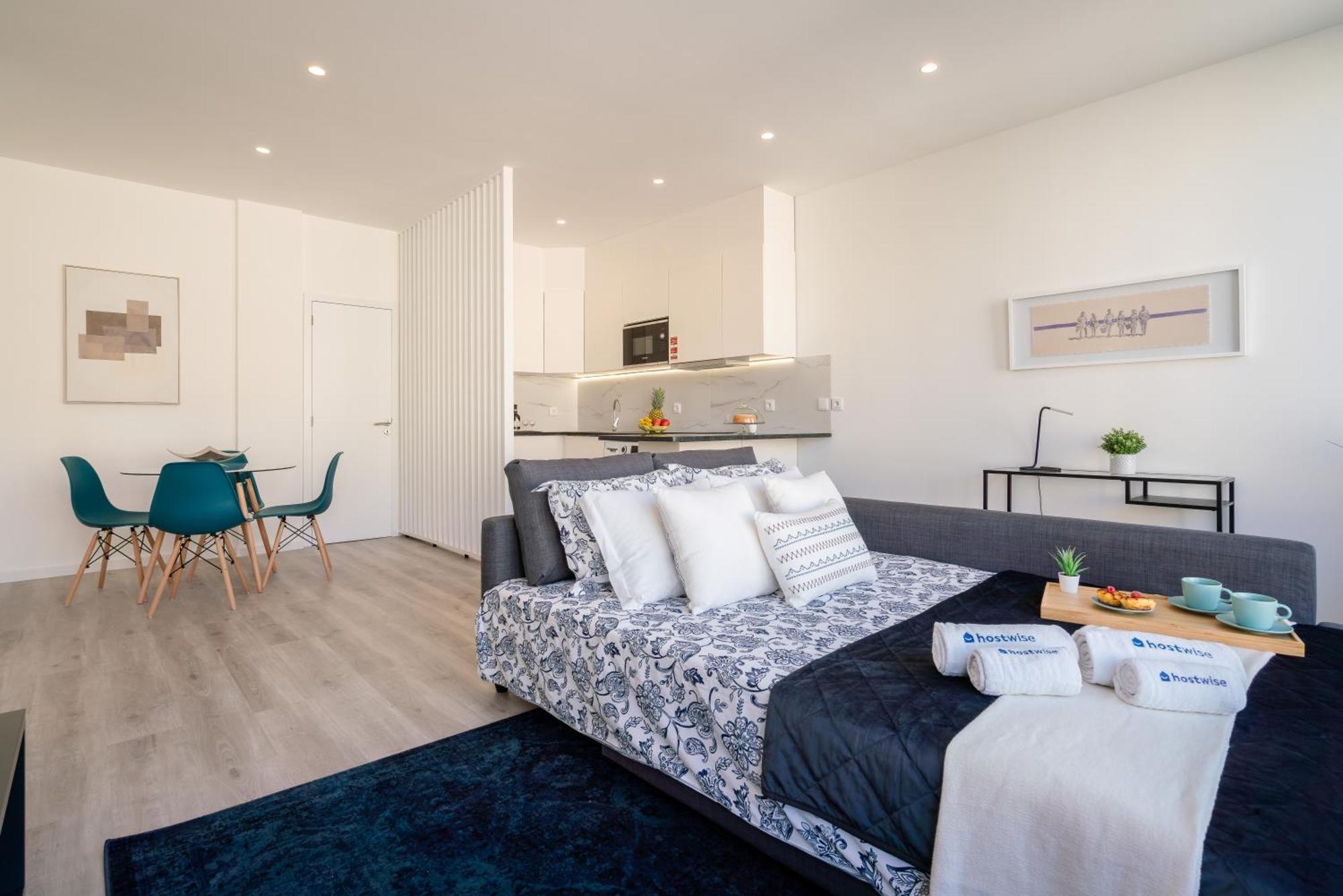 Host Wise - Trendy Spacious Flats - Matosinhos 马托西纽什 客房 照片