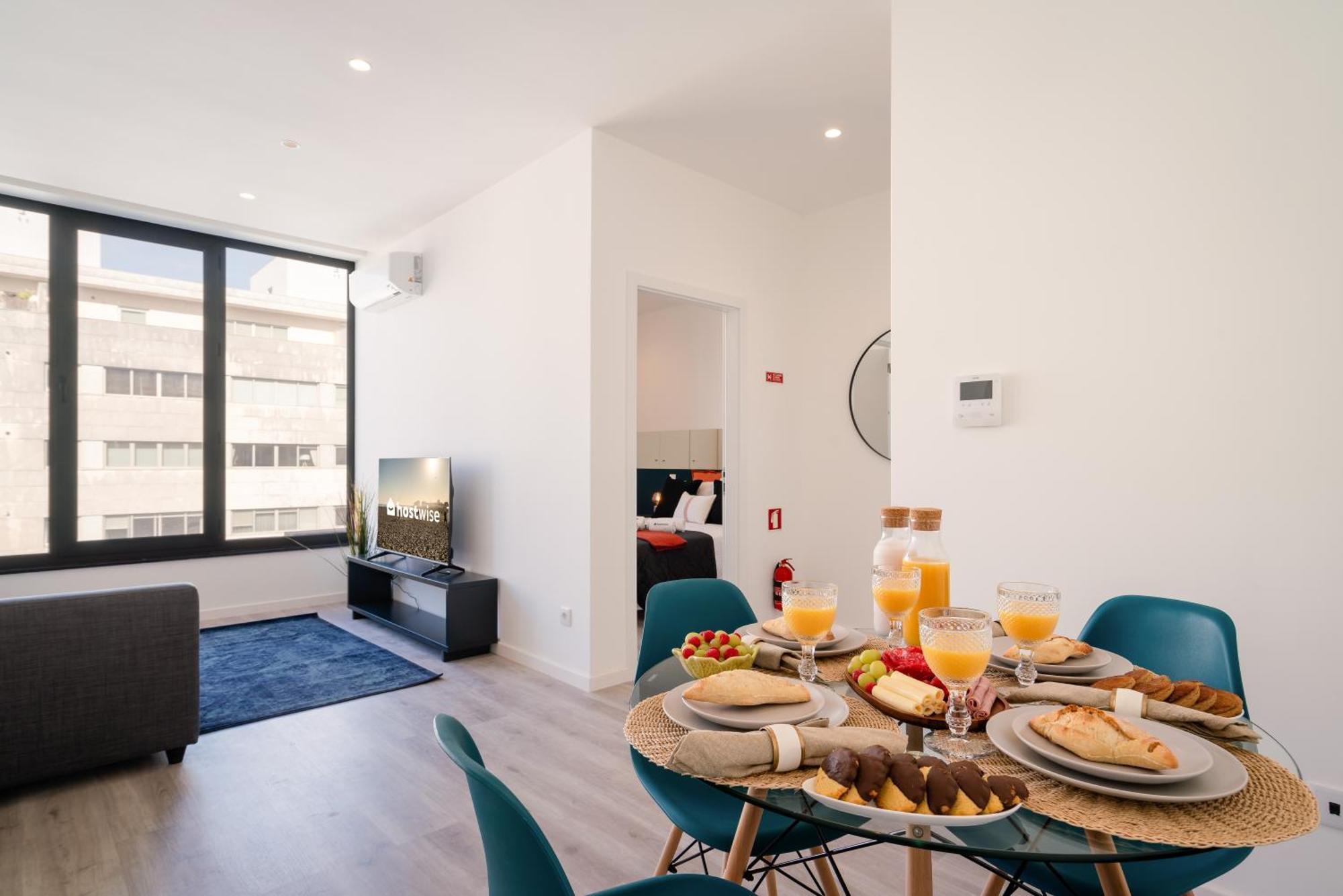 Host Wise - Trendy Spacious Flats - Matosinhos 马托西纽什 客房 照片